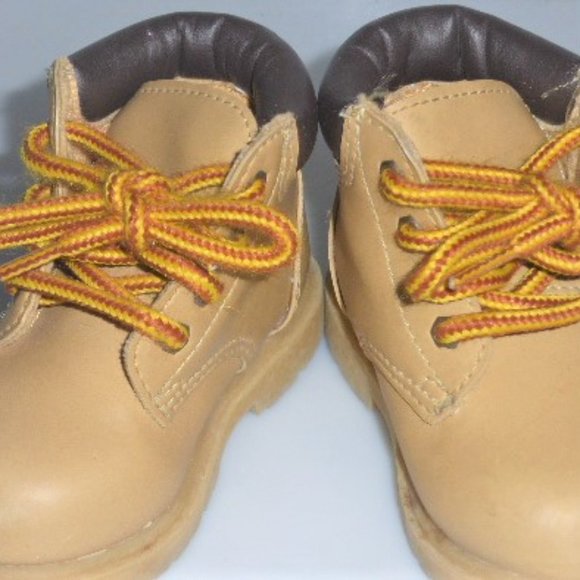 SHO1 - Dale BOYS BOOTS Size 4W Work Boot Style Boys High Cut Boots - Picture 3 of 7